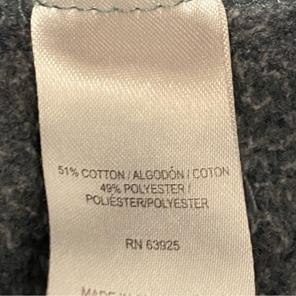 RF Brand Shirt Hoodie Sweatshirt Mens Size Small S Gray ‎ Pockets Draw Sting - Picture 9 of 14